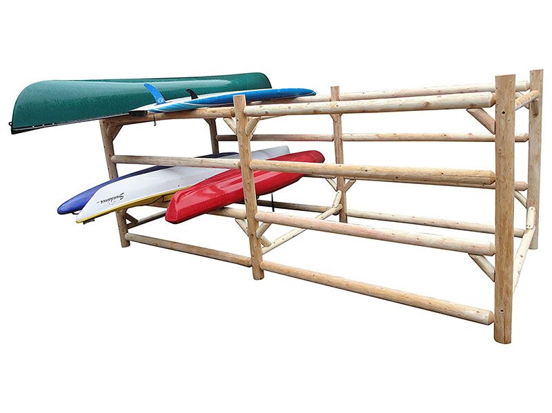 24-Kayak or Multiple Canoe and Kayak Storage Rack